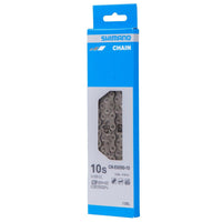 Shimano CN-E6090 E-bike chain; 10-speed rear / front single; 138 links; SIL-TEC